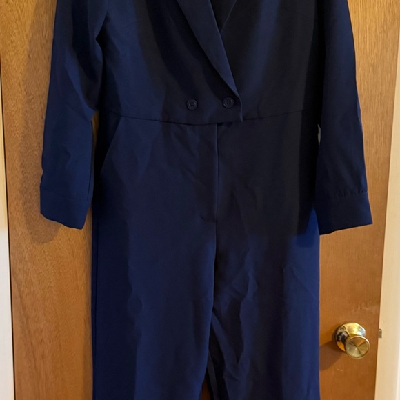 Elegant Midnight Blue Women's Jumpsuit - Picture 5 of 5